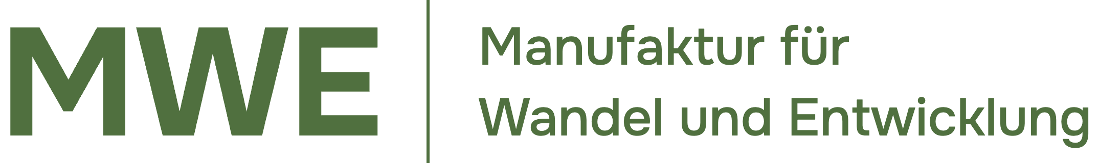 MWE Manufaktur für Wandel und Entwicklung